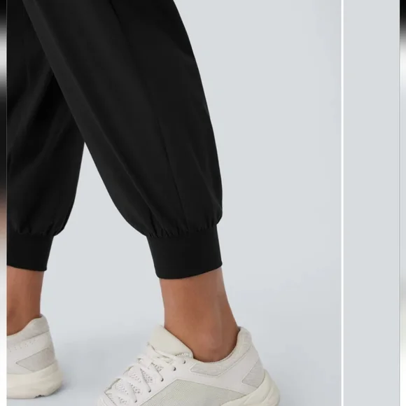 Halara Breezeful Black Crossover High Waisted Quick Dry Yoga Joggers XL - Picture 15 of 15